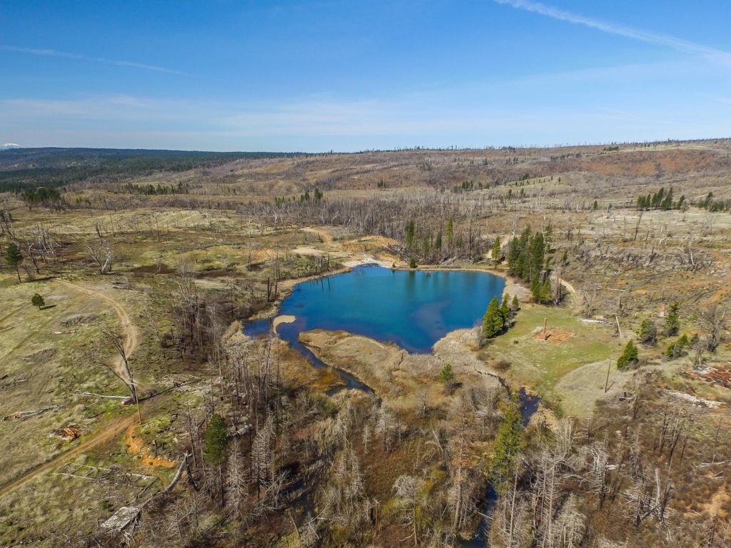 Rock Creek Ranch Lake Christine aerial