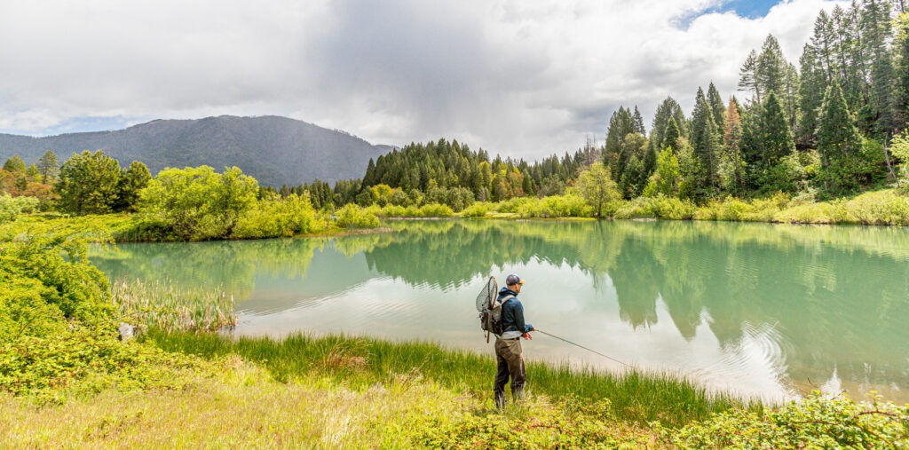 Fly fishing waterfront property for sale in Northern CA