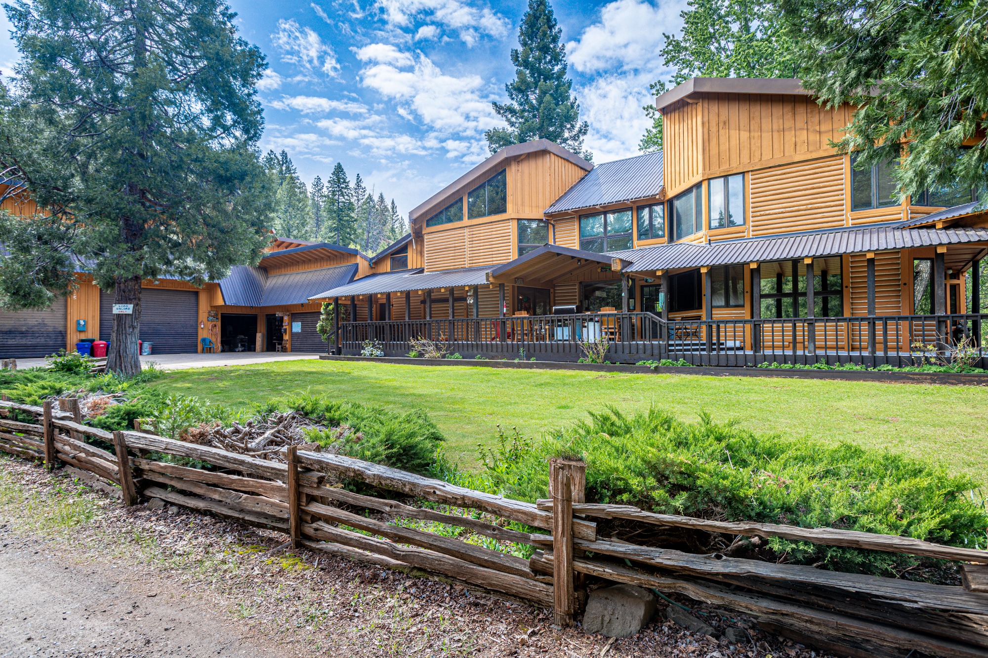 Lodge exterior front