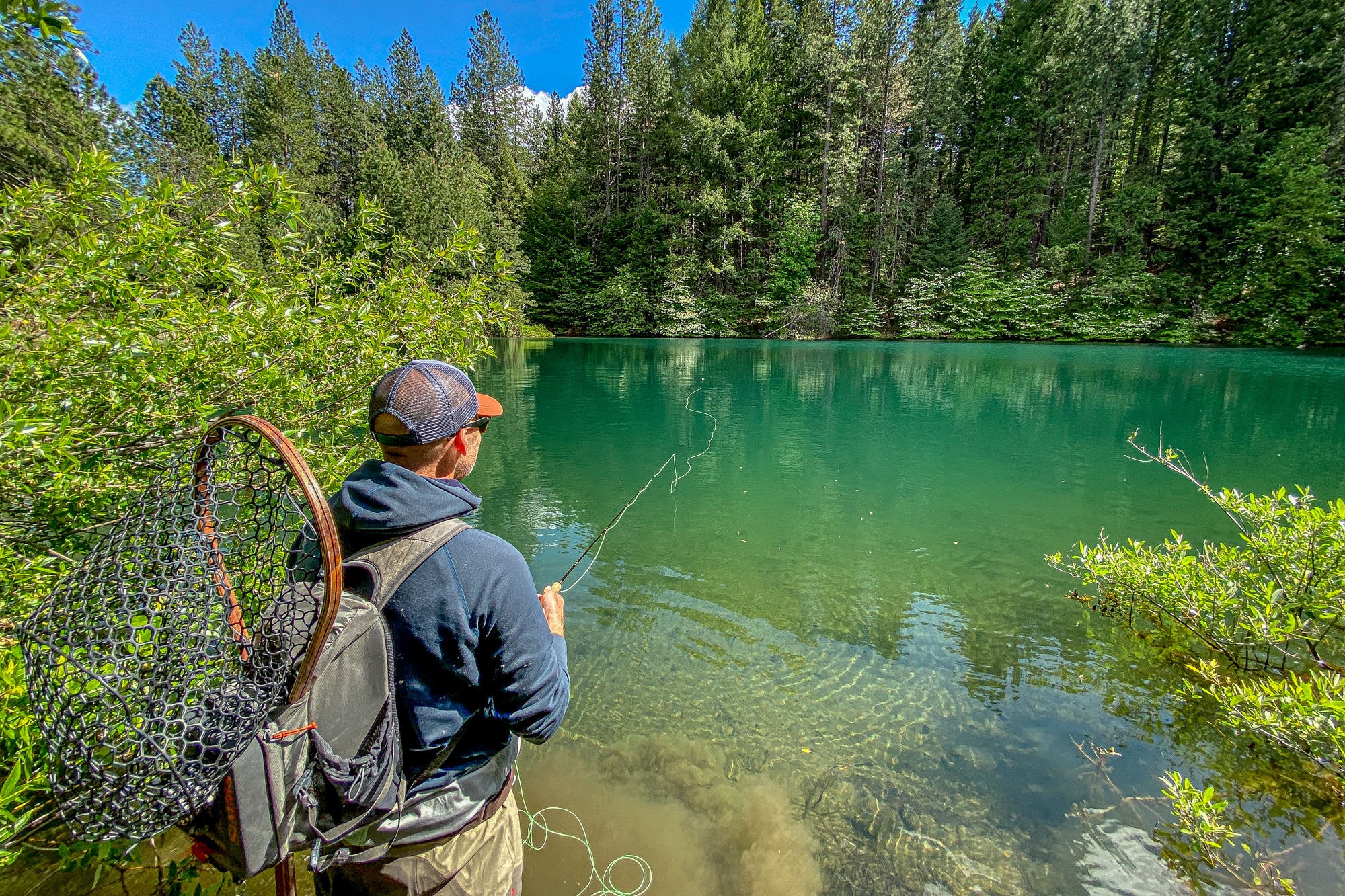 Pony pond fisherman 2
