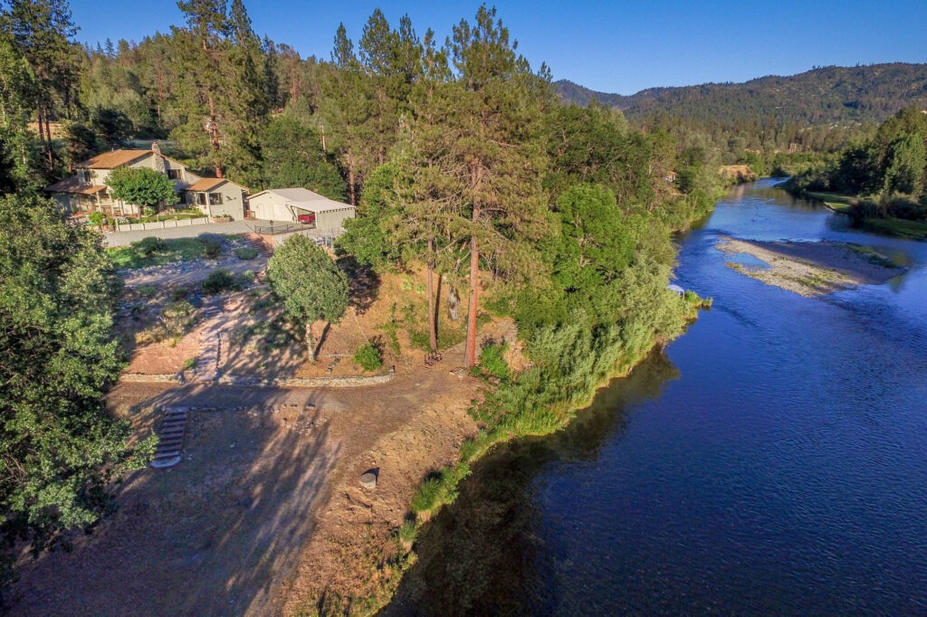 Trinity River waterfront home for sale