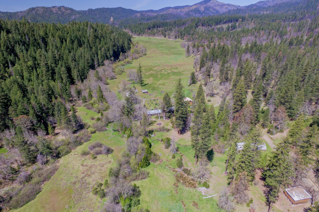 186 Acre Ranch with Creek & Water Rights in Trinity County CA